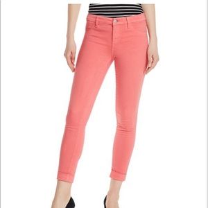 J Brand Alana Sateen Skinny Jeans